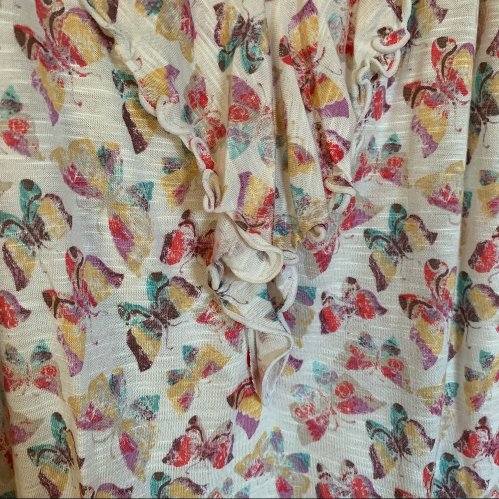 American Rag Colorful Butterfly Tank Top - Picture 3 of 4
